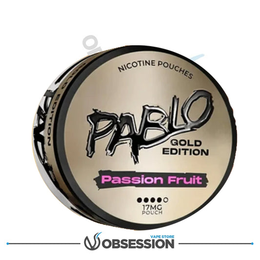 PABLO Nicotine Pouches Passionfruit Gold Edition 17mg