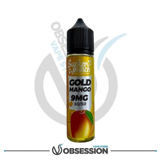 SUCKER PUNCH GOLD MANGO MTL E - LIQUID – 60ML | Buy Online in Egypt | Obsession Vape Store