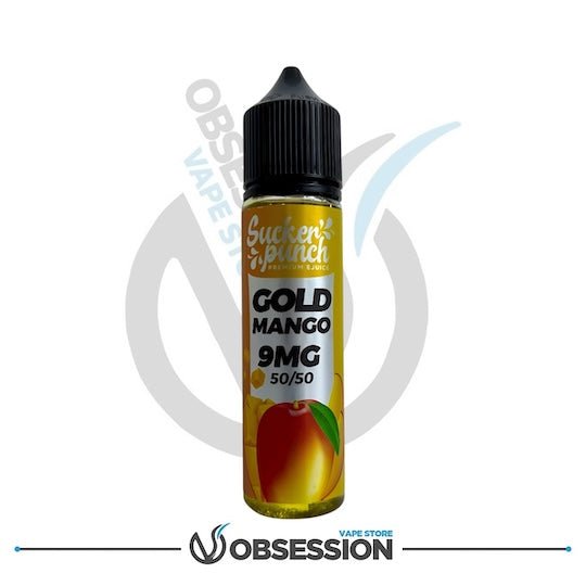 SUCKER PUNCH GOLD MANGO MTL E - LIQUID – 60ML | Buy Online in Egypt | Obsession Vape Store