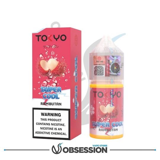 Super Cool Series Rambutan Salt By Tokyo | 30ml | Buy Online in Egypt | Obsession Vape Store