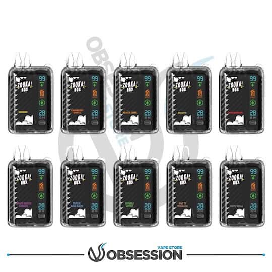 ZooKa Disposable 25000 Puffs By BAZOOKA | Buy Online in Egypt | Obsession Vape Store