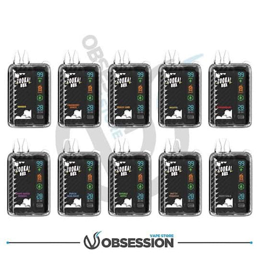 ZooKa Disposable 25000 Puffs By BAZOOKA | Buy Online in Egypt | Obsession Vape Store
