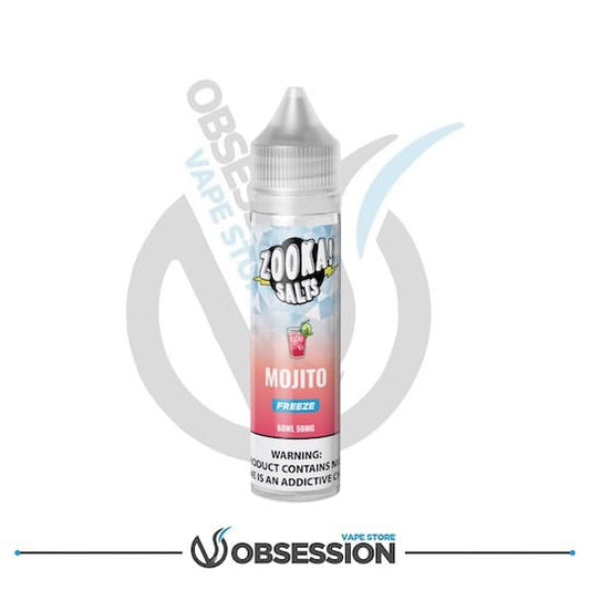 Zooka Freeze Salt Mojito 60ml By Bazooka | Buy Online in Egypt | Obsession Vape Store