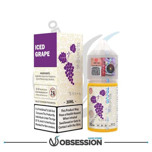Classic Iced Grape Salt | 30ml By Tokyo | Buy Online in Egypt | Obsession Vape Store