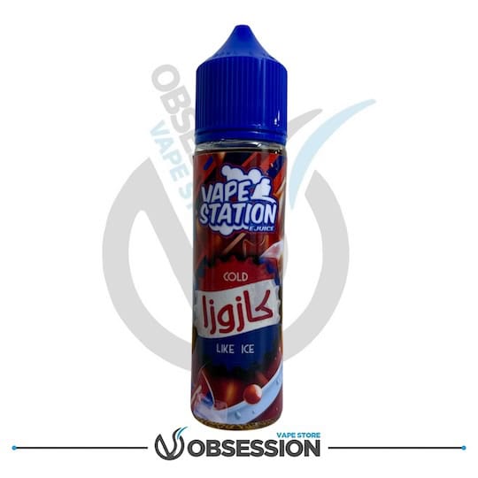COLD Cazoza VAPE STATION 3MG E - LIQUID | Buy Online in Egypt | Obsession Vape Store