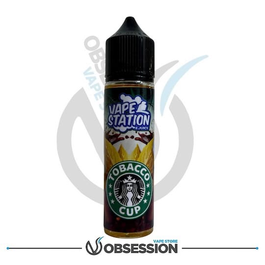 TOBACCO CUP VAPE STATION 3MG E - LIQUID | Buy Online in Egypt | Obsession Vape Store