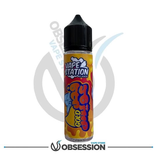 GOLD Fas Aweis VAPE STATION (EXTRA ICE MANGO) 3MG E - LIQUID | Buy Online in Egypt | Obsession Vape Store