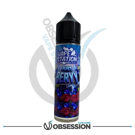 VAPE STATION JUST BERRY 3MG E - LIQUID | Buy Online in Egypt | Obsession Vape Store