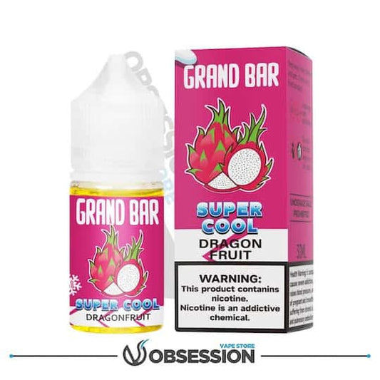 Dragon Fruit Super Cool Salt 30ml By Grand Bar Premium Liquid | Buy Online in Egypt | Obsession Vape Store