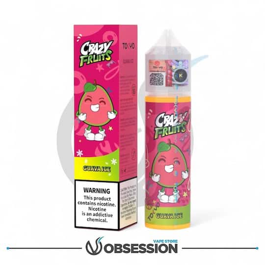 TOKYO CRAZY FRUIT GUAVA ICE E LIQUID | Buy Online in Egypt | Obsession Vape Store