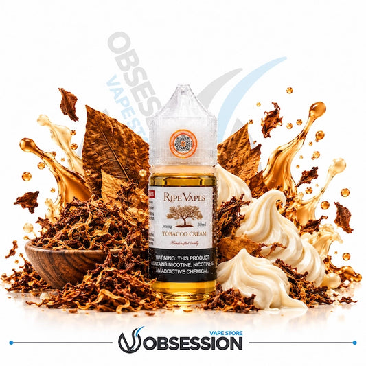 Ripe Vapes Tobacco Cream Salt 30ml