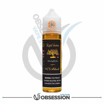 Ripe Vapes VCT Black | 60ml MTL | Buy Online in Egypt | Obsession Vape Store