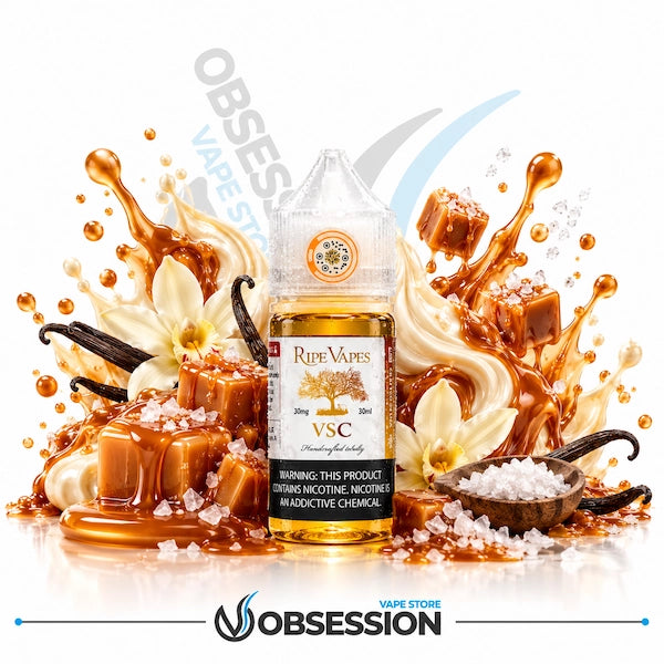Ripe Vapes VSC Vanilla Salted Caramel Salt 30ml