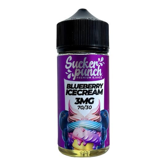 SUCKER PUNCH BLUEBERRY ICE CREAM E LIQUID | Buy Online in Egypt | Obsession Vape Store