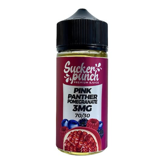 SUCKER PUNCH PINK PANTHER POMEGRANATE E LIQUID | Buy Online in Egypt | Obsession Vape Store