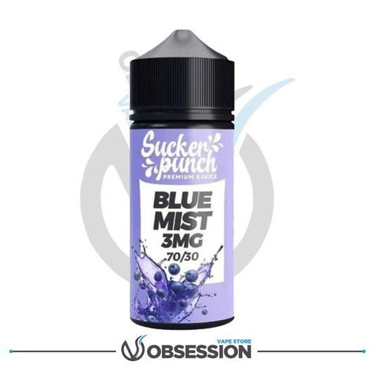 SUCKER PUNCH BLUE MIST DL E - LIQUID – 100ML | Buy Online in Egypt | Obsession Vape Store