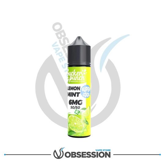 SUCKER PUNCH LEMON MINT Super Cool MTL E - LIQUID – 60ML | Buy Online in Egypt | Obsession Vape Store
