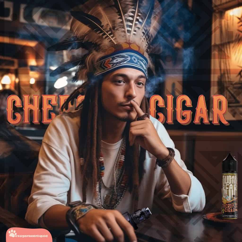 SUGAR BEAR CHEROKEE CIGAR 60ML E - LIQUID | Buy Online in Egypt | Obsession Vape Store