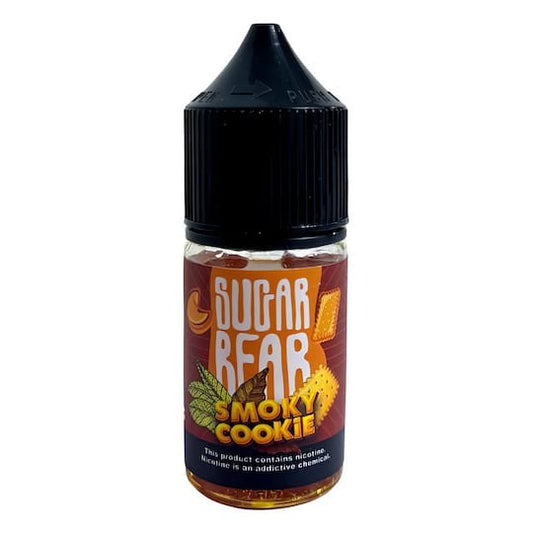 SUGAR BEAR SMOKY COOKIE 30MG SALT E - LIQUID | Buy Online in Egypt | Obsession Vape Store