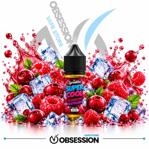 Sprinkles Super Cool Cranberry Raspberry SaltNic 30ml