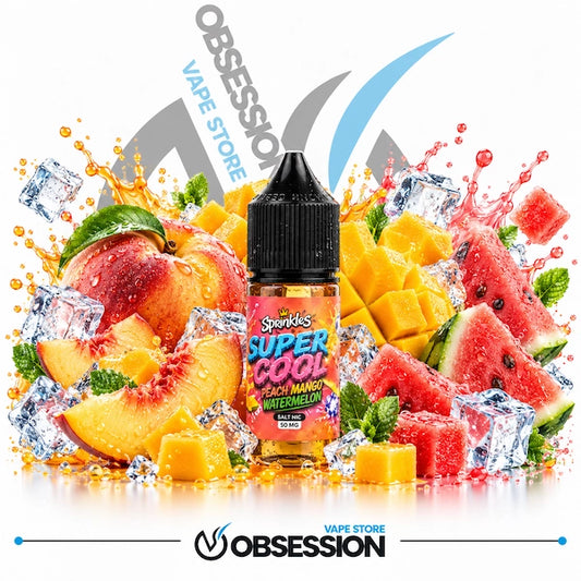 Sprinkles Super Cool Peach Mango Watermelon SaltNic 30ml