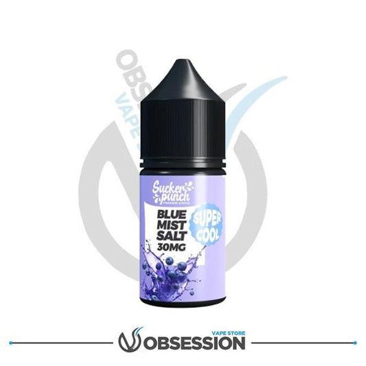 Sucker Punch Blue Mist Super Cool Salt 30ml | Buy Online in Egypt | Obsession Vape Store