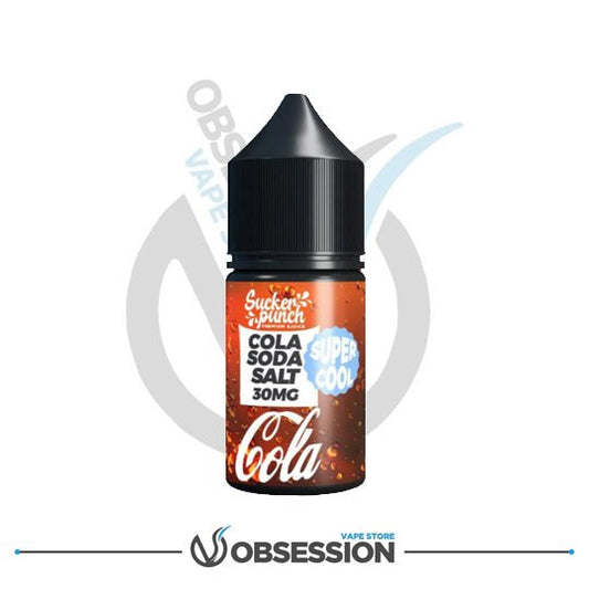 Sucker Punch Cola Soda Super Cool Salt 30ml | Buy Online in Egypt | Obsession Vape Store
