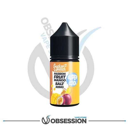 Sucker Punch Passionfruit Mango Super Cool Salt 30ml | Buy Online in Egypt | Obsession Vape Store