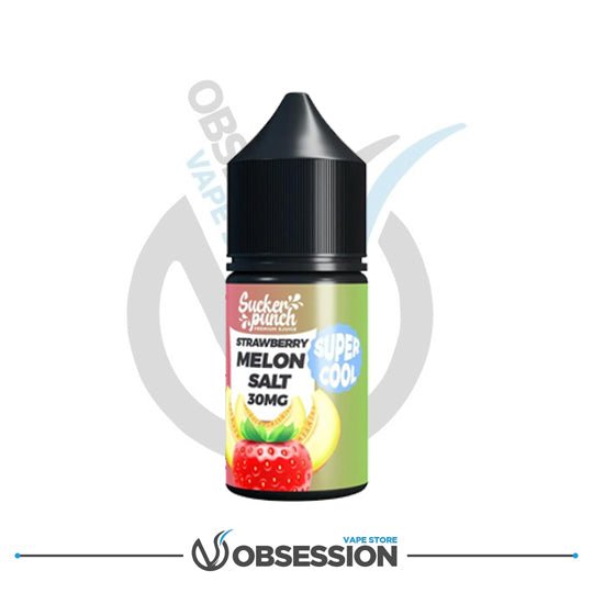 Sucker Punch Strawberry Melon Super Cool Salt 30ml | Buy Online in Egypt | Obsession Vape Store