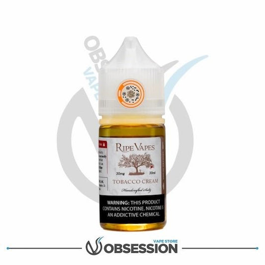 Tobacco Cream Salt | 30ml By Ripe Vapes | Buy Online in Egypt | Obsession Vape Store