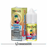Tokyo Pineapple Triple Berry Super Cool Salt E - Liquid | 30ml | Buy Online in Egypt | Obsession Vape Store