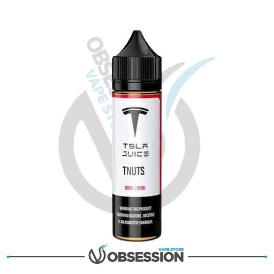 Tsla Juice MTL Tnuts 60ML | Buy Online in Egypt | Obsession Vape Store