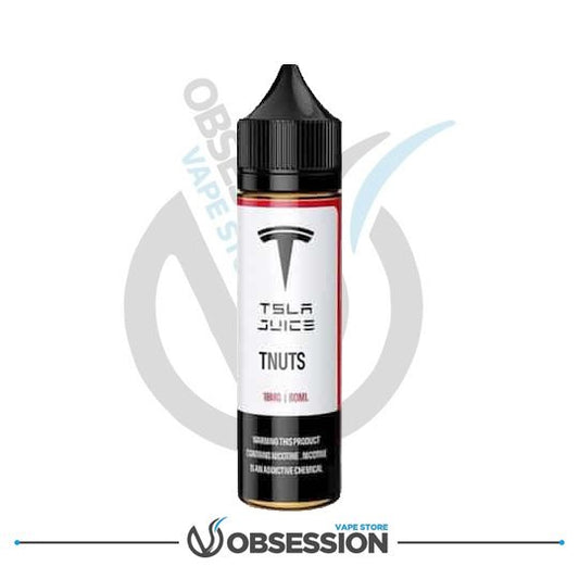 Tsla Juice MTL Tnuts 60ML | Buy Online in Egypt | Obsession Vape Store