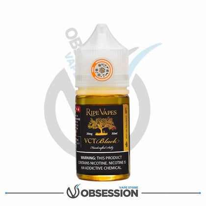 VCT Black Salt | 30ml By Ripe Vapes | Buy Online in Egypt | Obsession Vape Store