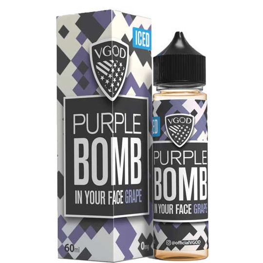 VGOD Iced Purple Bomb eLiquid 60ml | Buy Online in Egypt | Obsession Vape Store