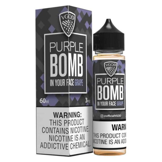 VGOD Purple Bomb eLiquid 60ml | Buy Online in Egypt | Obsession Vape Store