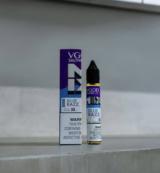 Mix Iced Blue Razz Salt | 30ml By VGOD | Buy Online in Egypt | Obsession Vape Store