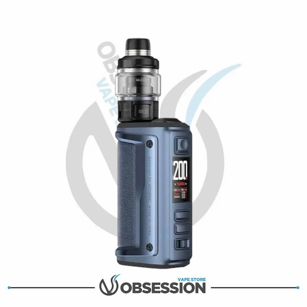 Vaping device with 'Obsession' branding on a white background