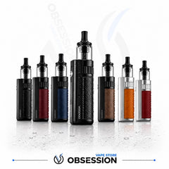 Vape devices displayed on a white background with 'Vape Store Obsession' branding.