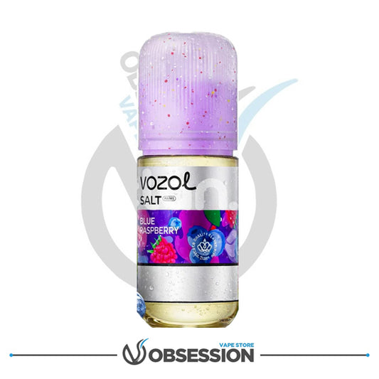 VOZOL vape device with purple top on a white background