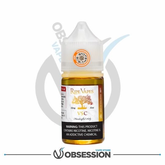 VSC (Vanilla Salted Caramel) Salt | 30ml By Ripe Vapes | Buy Online in Egypt | Obsession Vape Store