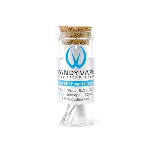 Vandy Vape Superfine MTL Fused Clapton Coil Ni80 0.7ohm | Buy Online in Egypt | Obsession Vape Store