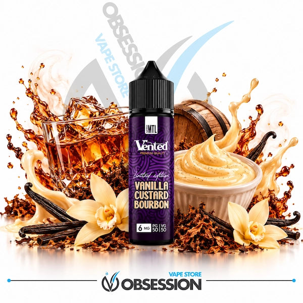 Vented Vanilla Custard Bourbon MTL 60ml
