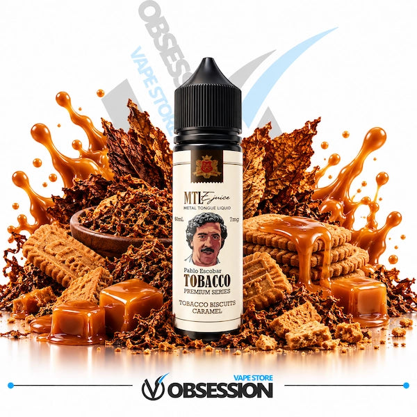 Metal Tongue Tobacco Biscuit Caramel MTL 60ml