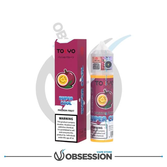 Tokyo Super Cool Passion Fruit 60ml | Buy Online in Egypt | Obsession Vape Store