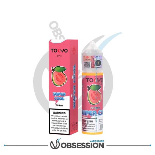 Tokyo Super Cool Guava 60ml | Buy Online in Egypt | Obsession Vape Store
