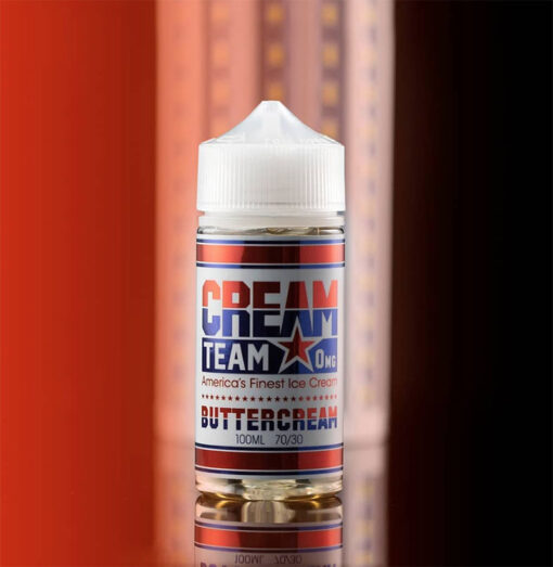 Cream Team Buttercream Ejuice | Obsession Vape Store Egypt. Original Imported Premium E liquid. Buttercream E juice by Cream Team E liquid