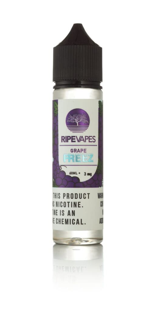 GRAPE FREEZE DL AND MTL BY RIPE VAPES