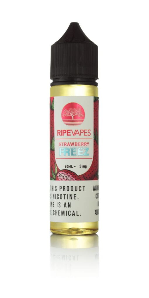 STRAWBERRY FREEZE RIPE VAPES | رايب فيبس بريميم ليكويد