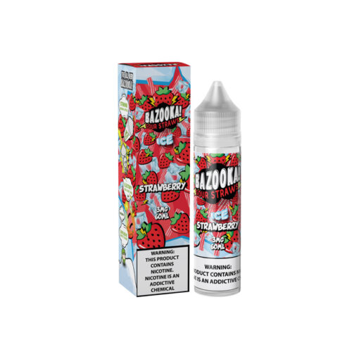 bazooka strawberry ice pack box 3mg 60ml